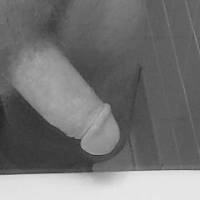 My dick in black and white.