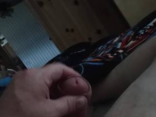 Just stroking and cumming