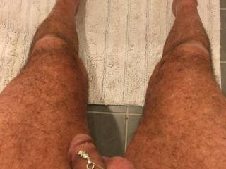 A friend wanted to c My feet so I put in my cock too
