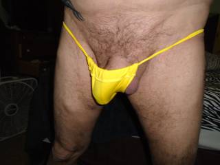 old yellow G~String