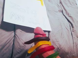 Snakes perched on cock branch 😄