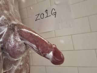 Soapy cock for zoig. Genuine member