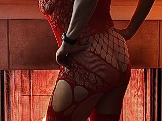 Just hanging by the fire looking sexy.