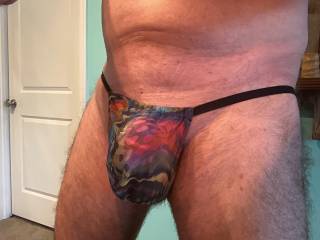 I enjoy wearing gstrings. Makes me feel sexy.Do I look sexy?