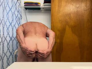 My ass spread open