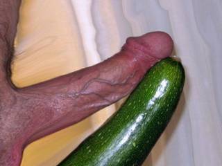 my dick is resting on cocumber