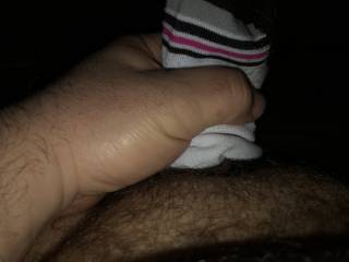 Wife’s sock love the smell of her feet