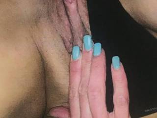 she only likes cum on her sexy clit so - I try to make the hotties happy!
