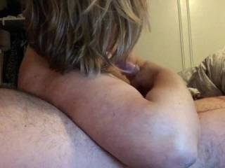Wife helping