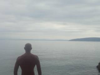 Me and the sea. Lets swim naked together, maybe more...