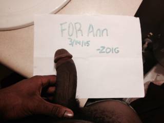 This is for Ann she wants to try her first bbc