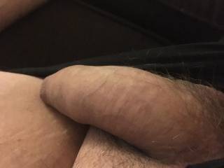 My flaccid cock ready to grow for you