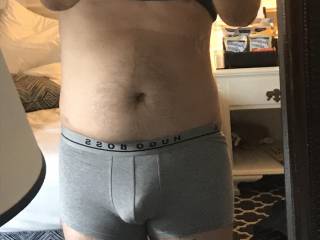 My bulge with soft penis