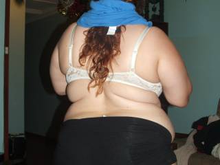 rear view of your fat stripper