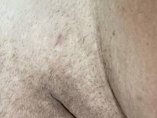 My MILFS shaved pussy