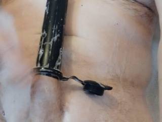 My Cock Deep Inside My Black Cock Extension Toy