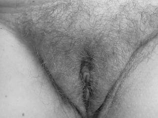 Selfie pic in black and white