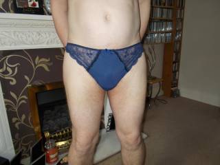 blue panties