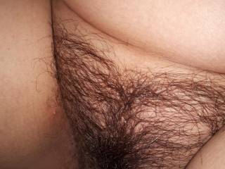 Nice little hairy pussy that my friend has,,,,really fun to play with
