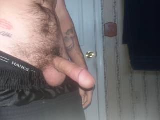 My cock gett8n there