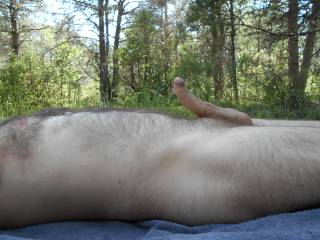 Nude in nature