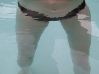 In the pool and felt like getting my tits out - what do you think?