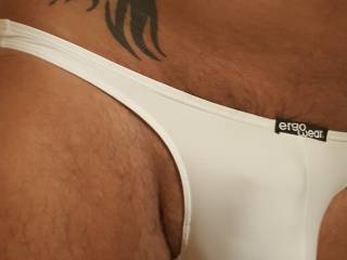 White Ergowear Thong