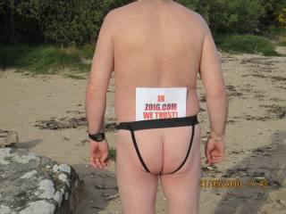 Just to prove it is a jock strap.