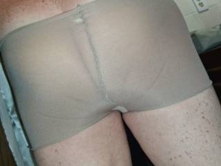 My ass in my pantyhose undies 
Do you like