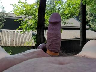 I got hard lying naked on the deck!