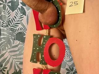 Ho ho ho... how would you like to wrap your tinsel around my tree?