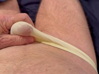 Mr. Floridaman soaking his undies with precum.  Do you think he’s horny?  From Mrs. Floridaman