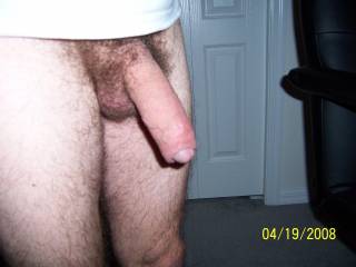 This is how I'm usually dressed at home, t-shirt and not much else. Any ladies want to visit me?