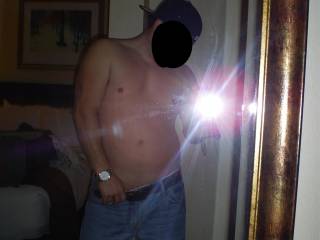 Just playin around in hotel mirror. Older pic. Think i need newer one?