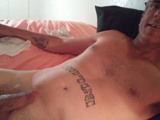 Laying around naked watching a little porn.!!!!