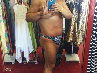 Bikini, speedo, thongs, underwear, sunbathing, Fire Island, Shopping in my bikini