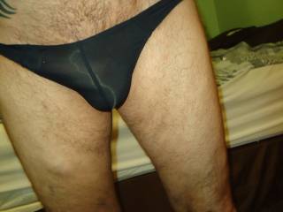 my black thong