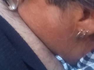Feeding Sondra some dick