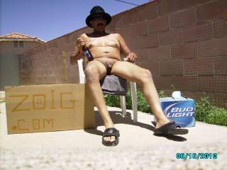 Just kicking Back Enjoying The beautiful day! Having Some Cold Ones.