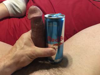 Was comparing my hard cock this morning