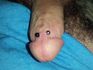 My dick piercing
