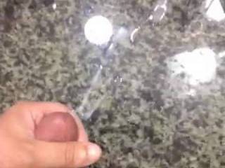 Sneaking in the bathroom