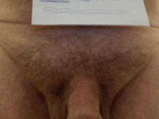 Taken recently - shows my dick and foreskin