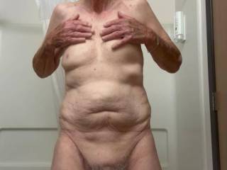 Just love to play with my old body