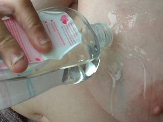 What a lovely oily scene - the first squirt of the afternoon