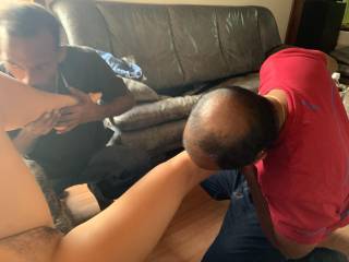 When my husband got two random rangers to fuck me early in the morning....