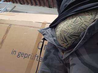 Got horny at work, just showing off
