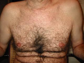 I wanted to show my hairy chest and get comments