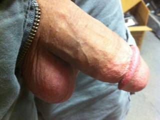 letting my cock  loose