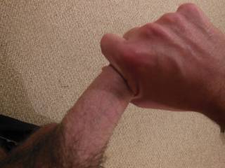 Getting ready to stroke